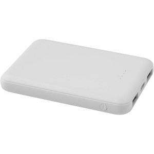 Asama jrahasznostott manyag powerbank, 5000 mAh, fehr