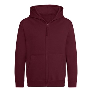 AWDis Zoodie gyerekpul�ver, Burgundy