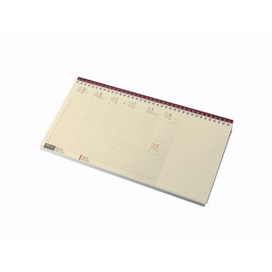 Fekv asztali naptr - blokktmbs, chamois p.