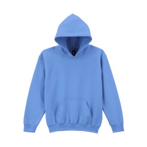 Gildan Heavy kapucnis gyerekpul�ver, Carolina Blue