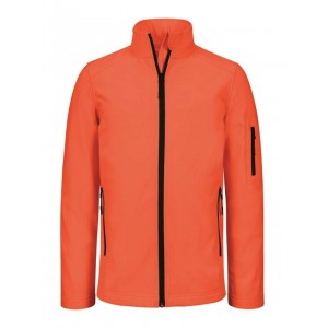 Kariban frfi softshell dzseki, Fluorescent Orange