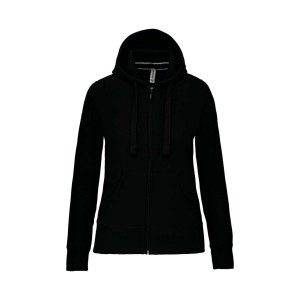 Kariban n�i cipz�ros pul�ver, Black