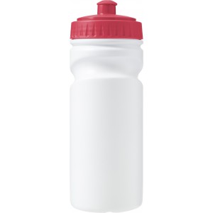 Kulacs jrahasznosthat manyagbl, 500 ml, piros