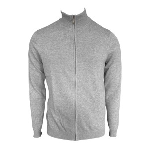 Legend Cipz�ros f�rfi kardig�n, Light Melange Grey