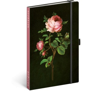 Notebook Roses by Kateina Winterov, lined, 13  21 cm