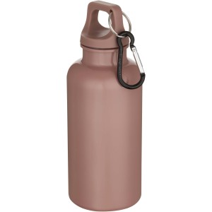 Oregon m�anyag kulacs karabinerrel, 400 ml, r�zsasz�n