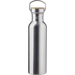 Rozsdamentes ac�l palack, 700 ml, ez�st