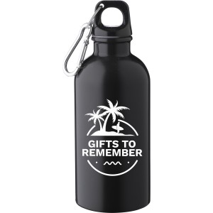 jraacl kulacs, 400 ml, fekete