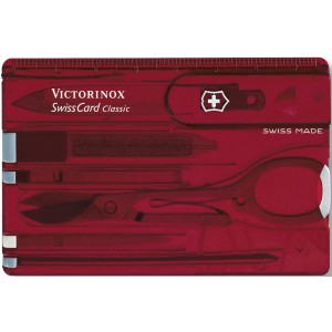 Victorinox SwissCard Classic szerszm, piros